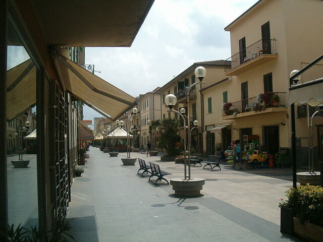 El centro de San Vincenzo
