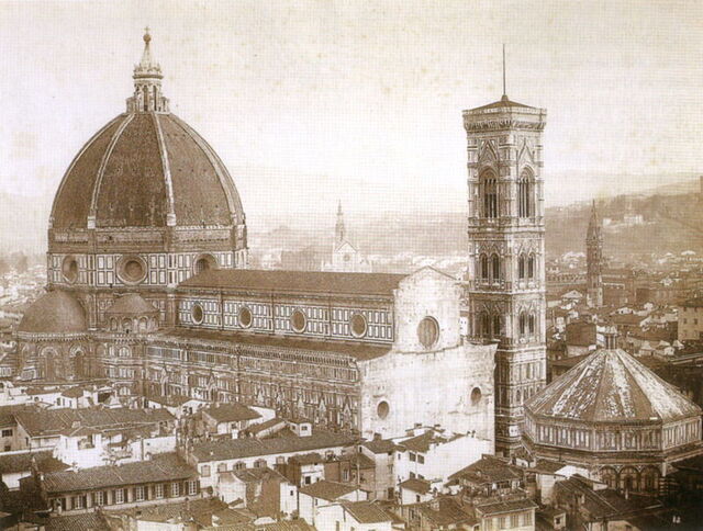 El Duomo en 1860