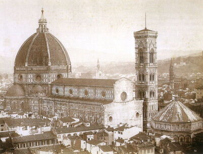 El Duomo en 1860