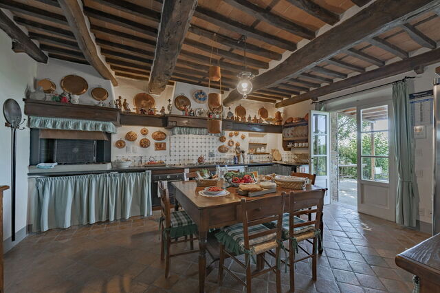 Villa Marlia, cocina