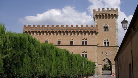 El castillo de Bolgheri