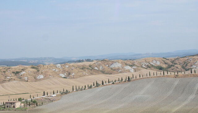 Paisaje del desierto Accona