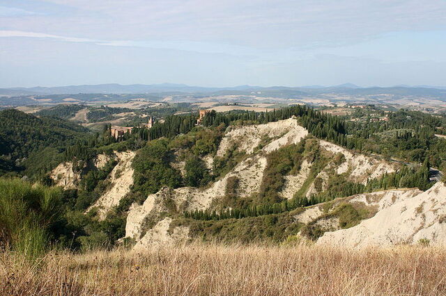 Vista de Crete Senesi