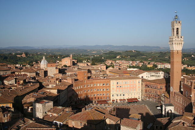 Plaza principal de Siena