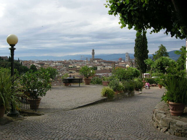 Jardín de Rosas, Florencia