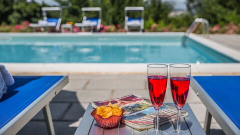 Relajándose en el Palazzo Rosadi