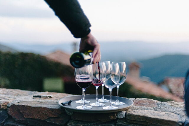 El vino en la Toscana
