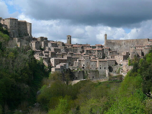 Vista de Sorano