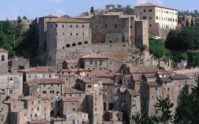 Centro medieval, Sorano