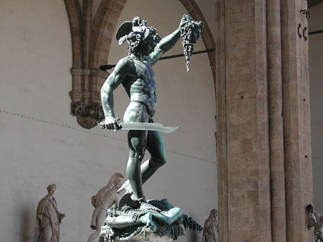 Perseo, Cellini