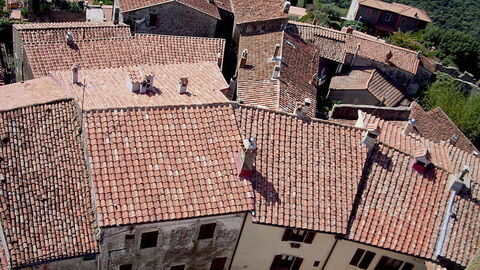 Vista aerea de Capalbio