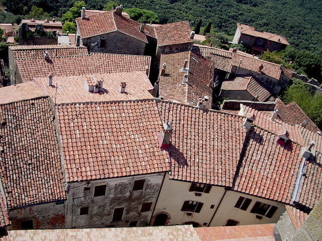 Vista aerea de Capalbio