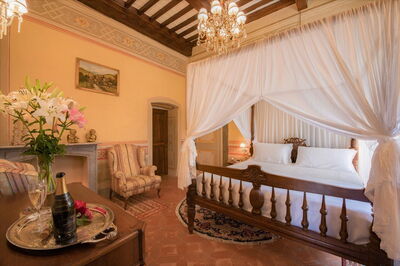 Villa Ivana – Cortona, dormitorio