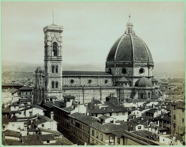 La famosa  Florentine dome