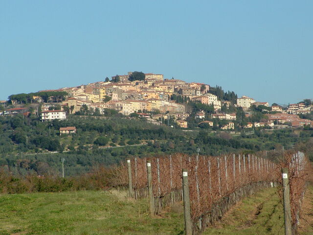 Vista de Castagneto Carducci