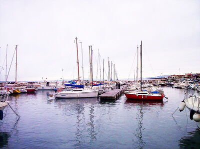 Puerto cercano a la ciudad de San Vincenzo