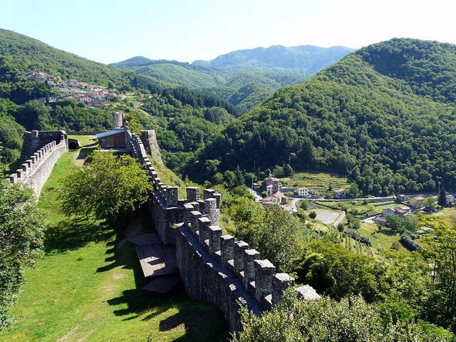 Vista de San Romano en Garfagnana
