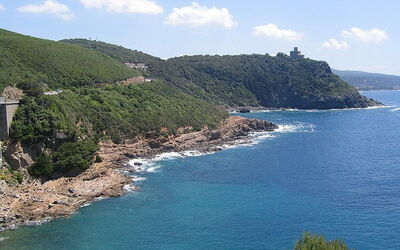 Vista del castillo sonnino