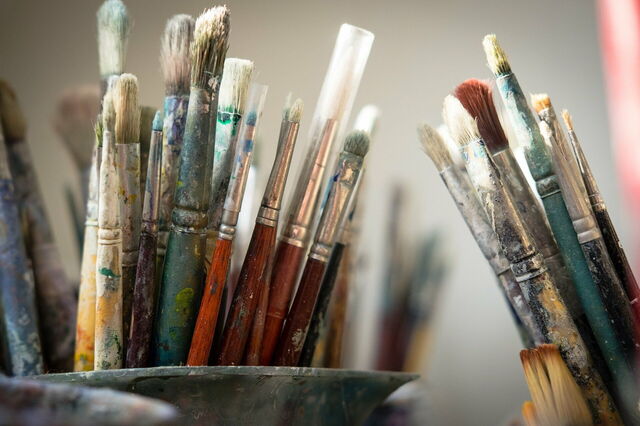 Pinceles de pintura