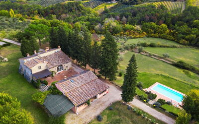 Villa Fabbiolle All'impruneta, aérea