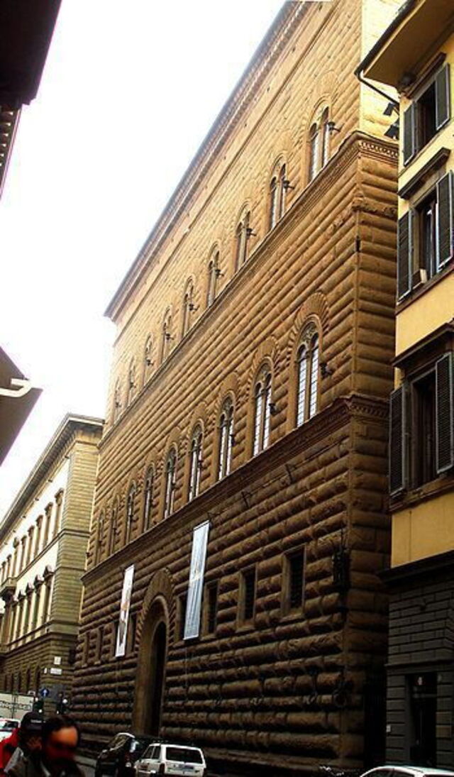 Fachada del Palacio Strozzi