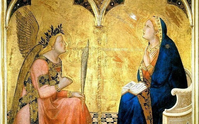 La Anunciación de Lorenzetti en San Ambrosio