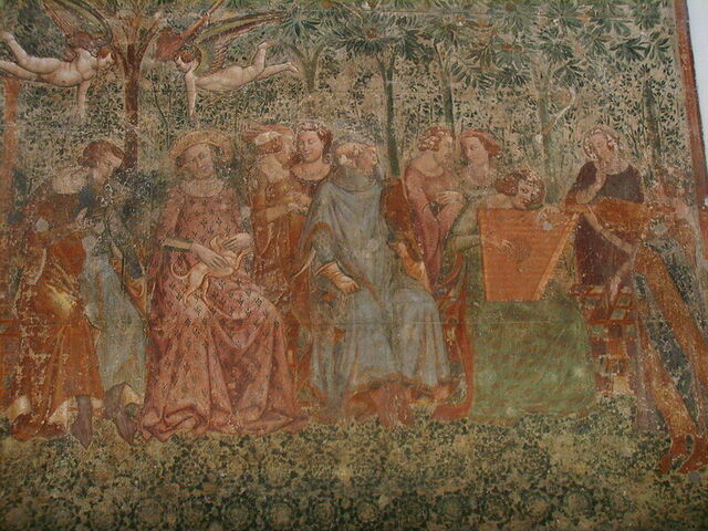 Fresco en el cementerio monumental de Pisa