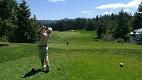 Golf de cerca