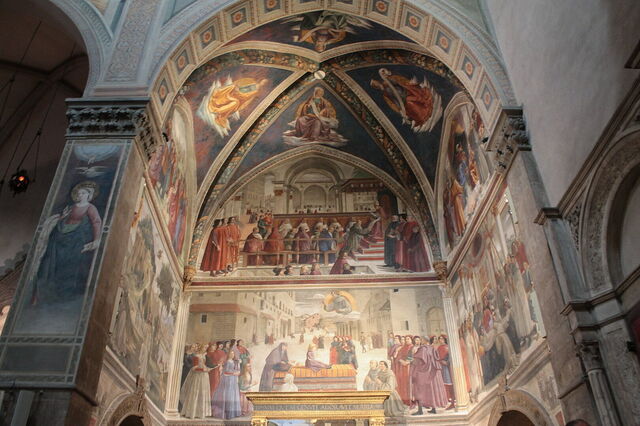 Capilla Sassetti, Santa Trinita