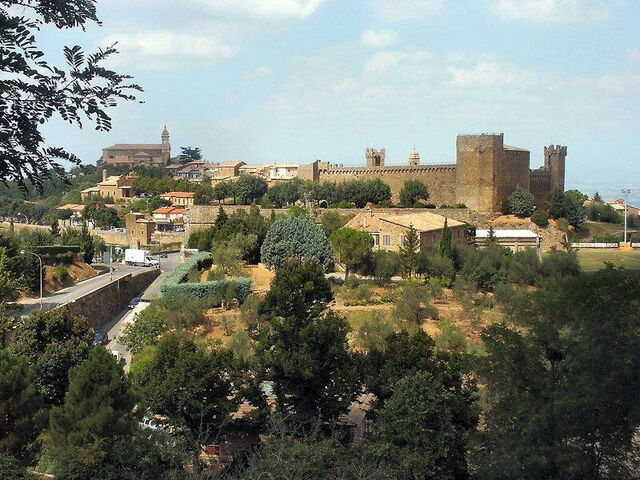 Vista de Montalcino