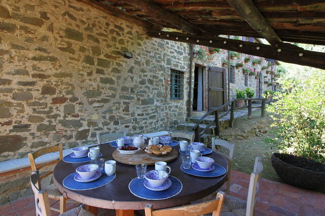 Macennere, terraza