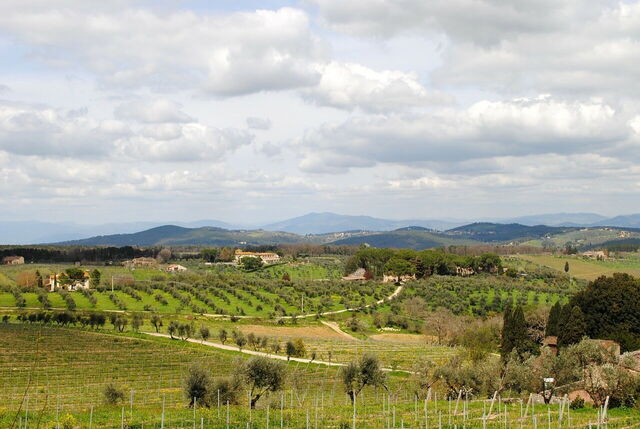 Paisaje de la Toscana