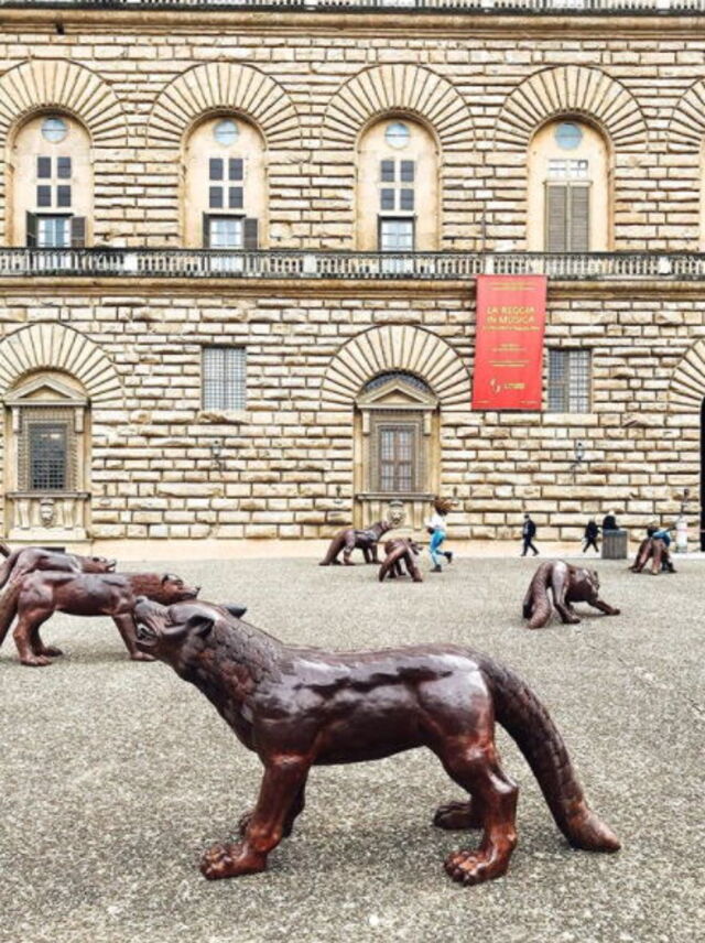 100 Lobos en el Palazzo Pitti