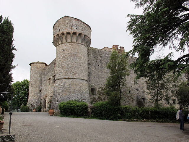 vista del valle del arno