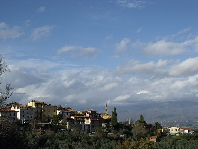 vista de pergine valdarno