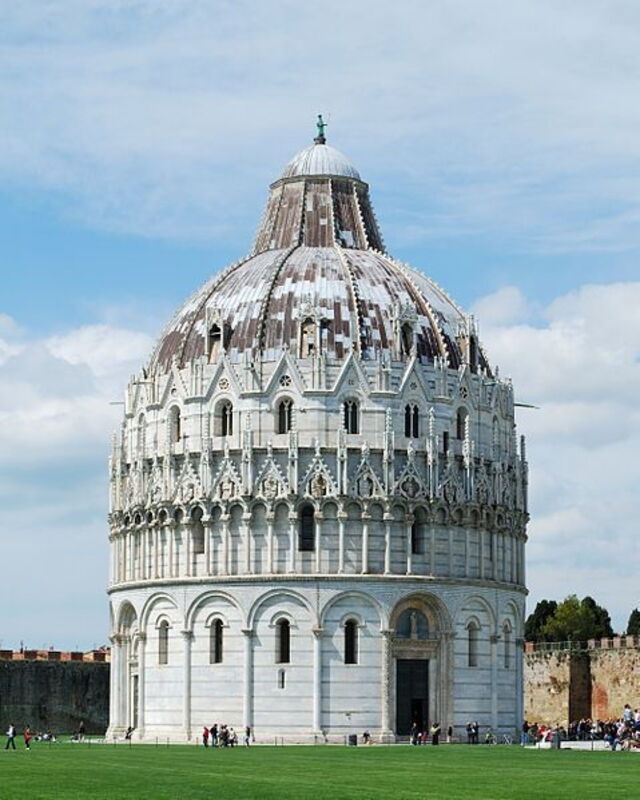 baptisterio de Pisa
