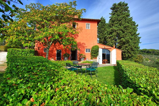 Villa Cona, jardín