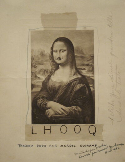 "LHOOQ" de Duchamp