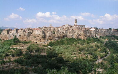 Vista de Pitigliano