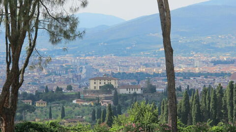 The view from the Forte di Belvede