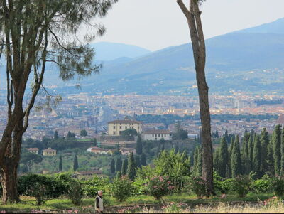 The view from the Forte di Belvede