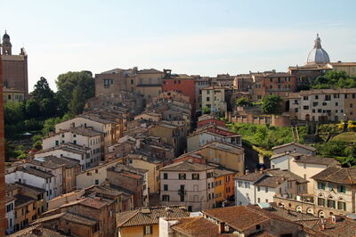 Vista sobre Siena