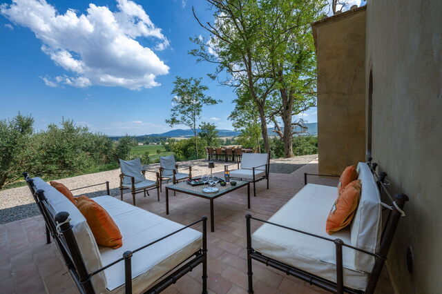 Villa Aiale, terraza
