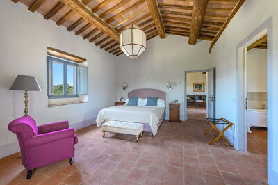 Villa Aiale, dormitorio