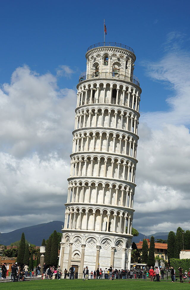 torre inclinada de Pisa