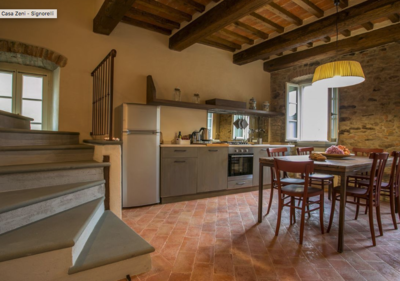 Casa Zeni-Signorelli, interior