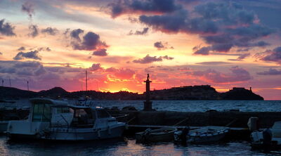 Puesta de sol, Portoferraio