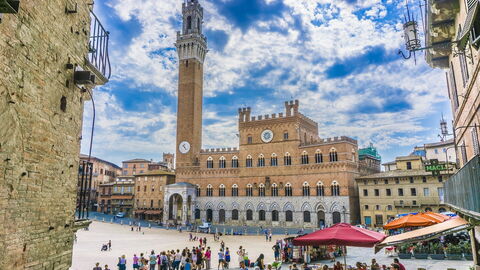 Centro de la ciudad de Siena