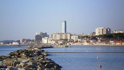 Vista de la ciudad de follonica