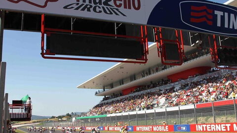 Circuito de Mugello, Meta